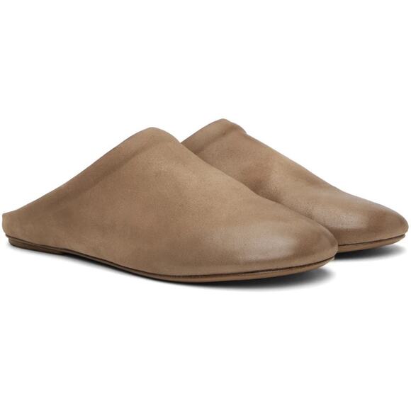 Marsèll Marsell Italy Suede Girella Sabot Hazelnut Tan Nocciola 36 Mules Slides - Picture 2 of 16